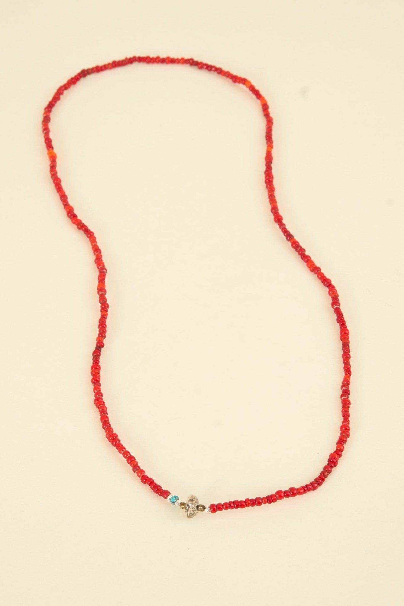 Sunku White Heart Necklace & Bracelet - Red [SK - 122] - SunKu 39 - URAHARA