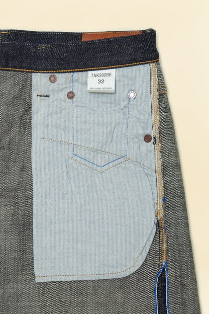 Tanuki 14oz "Zetto" High Rise Tapered Selvedge Jeans - Tanuki - URAHARA