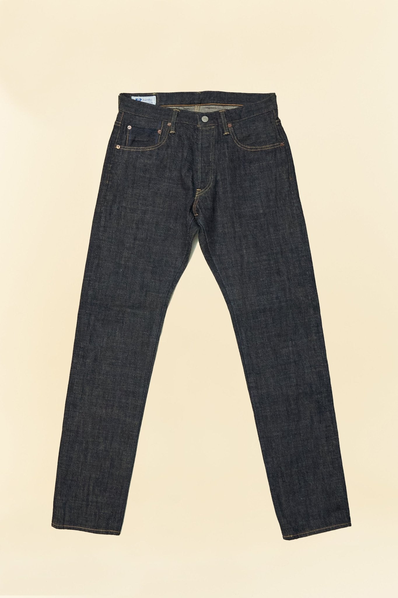 Tanuki 14oz "Zetto" High Rise Tapered Selvedge Jeans - Tanuki - URAHARA