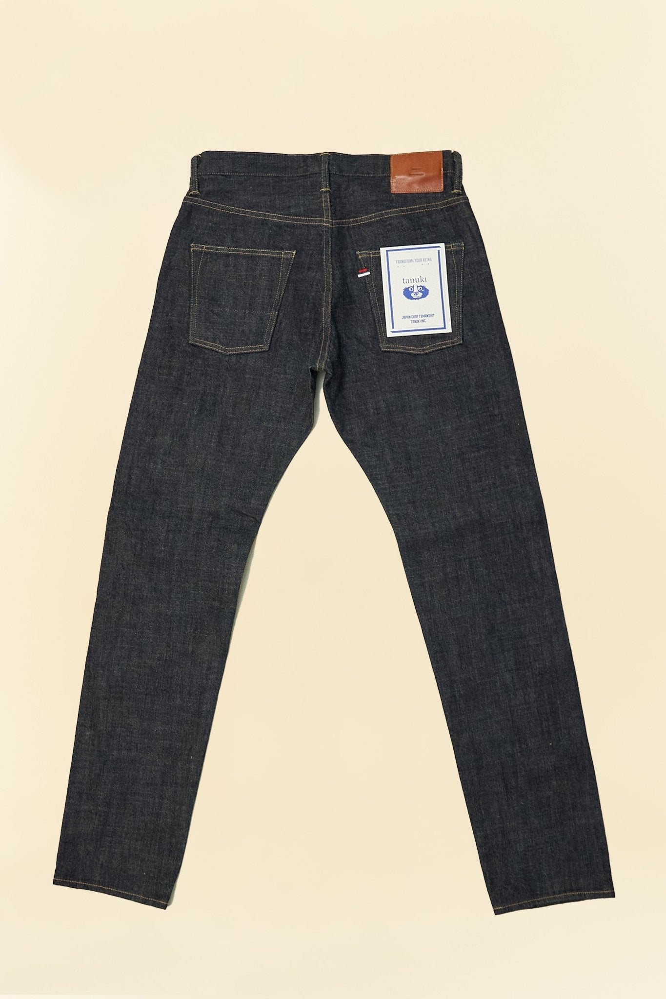 Tanuki 14oz "Zetto" High Rise Tapered Selvedge Jeans - Tanuki - URAHARA