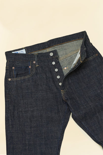 Tanuki 14oz "Zetto" High Rise Tapered Selvedge Jeans - Tanuki - URAHARA