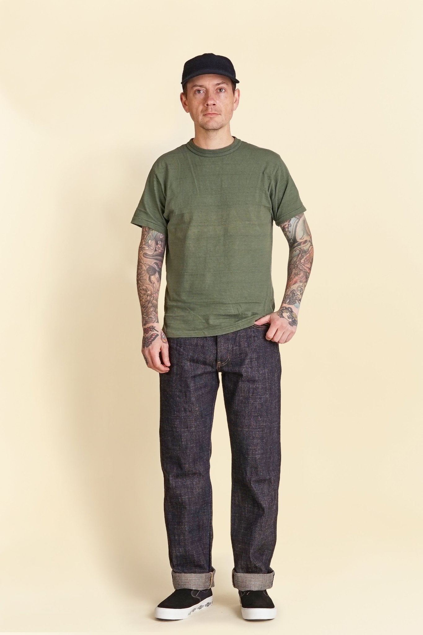 Tanuki 14oz "Zetto" Regular Straight Selvedge Jeans - Tanuki - URAHARA