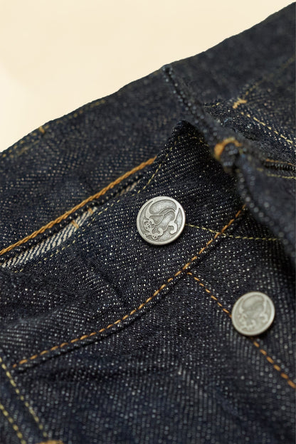 Tanuki 14oz "Zetto" Regular Straight Selvedge Jeans - Tanuki - URAHARA