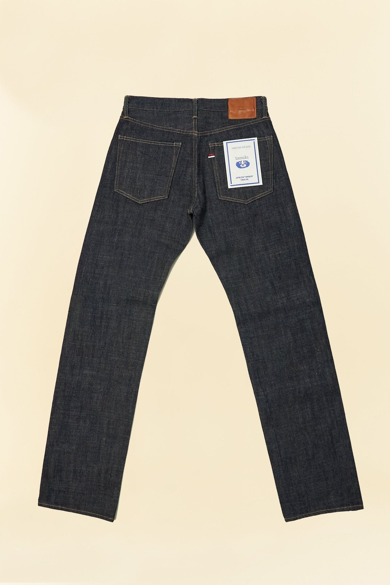 Tanuki 14oz "Zetto" Regular Straight Selvedge Jeans - Tanuki - URAHARA