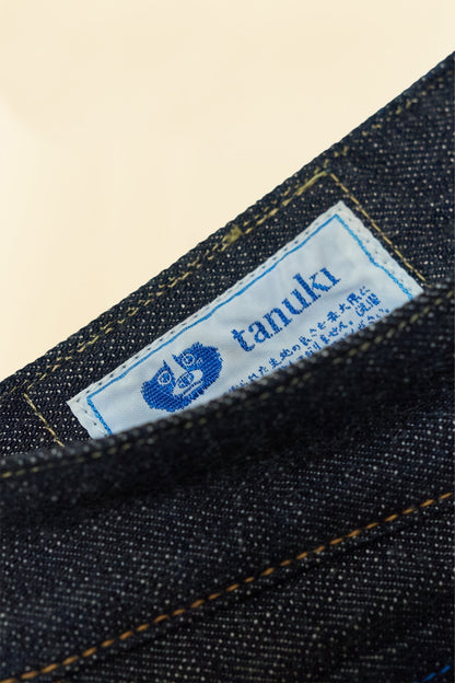 Tanuki 14oz "Zetto" Regular Straight Selvedge Jeans - Tanuki - URAHARA