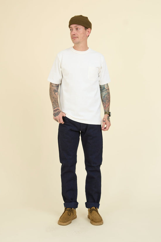 Tanuki 15oz "Double Indigo" High Rise Tapered Selvedge Jeans