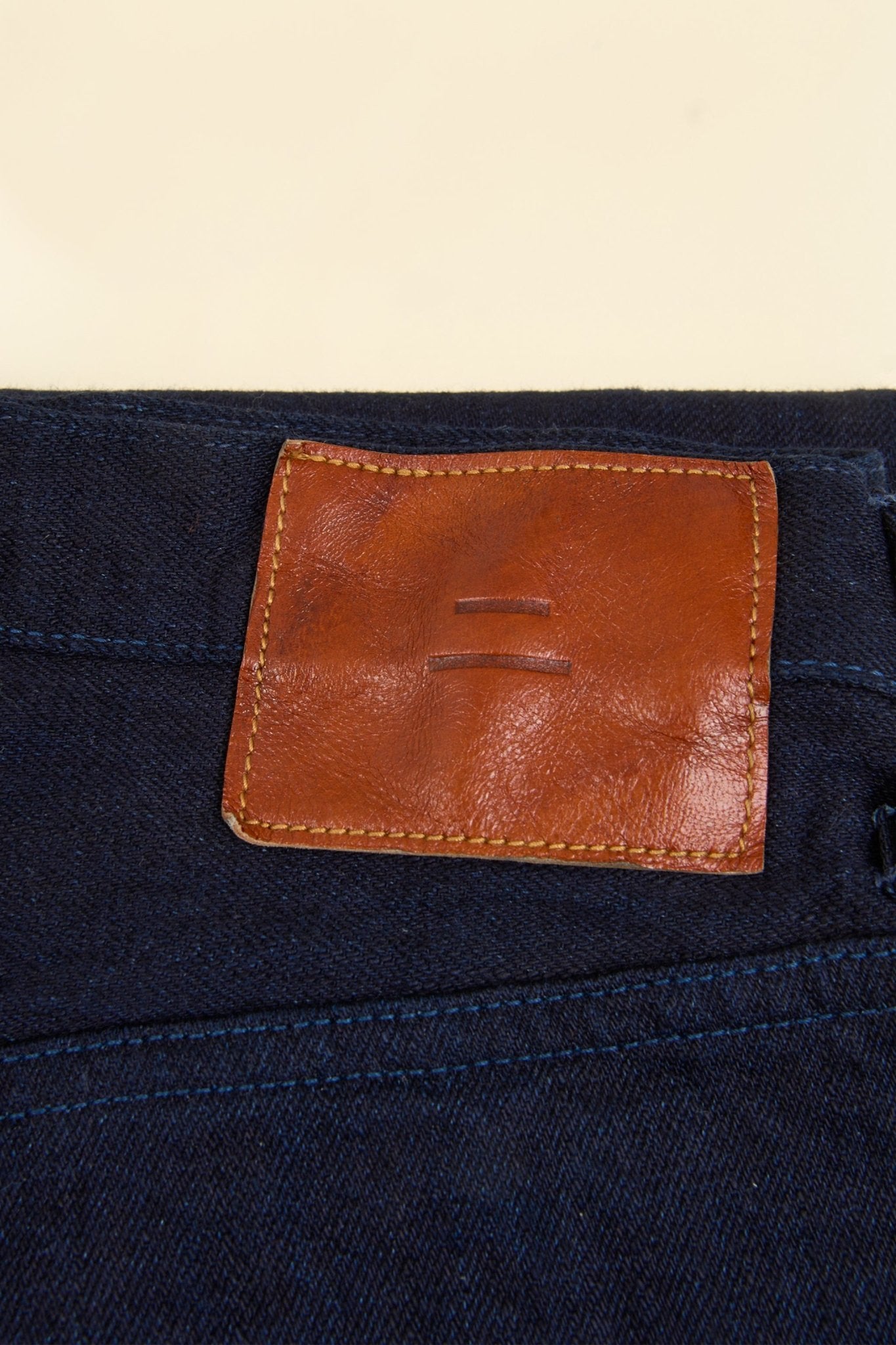 Tanuki 15oz "Double Indigo" High Rise Tapered Selvedge Jeans - Tanuki - URAHARA