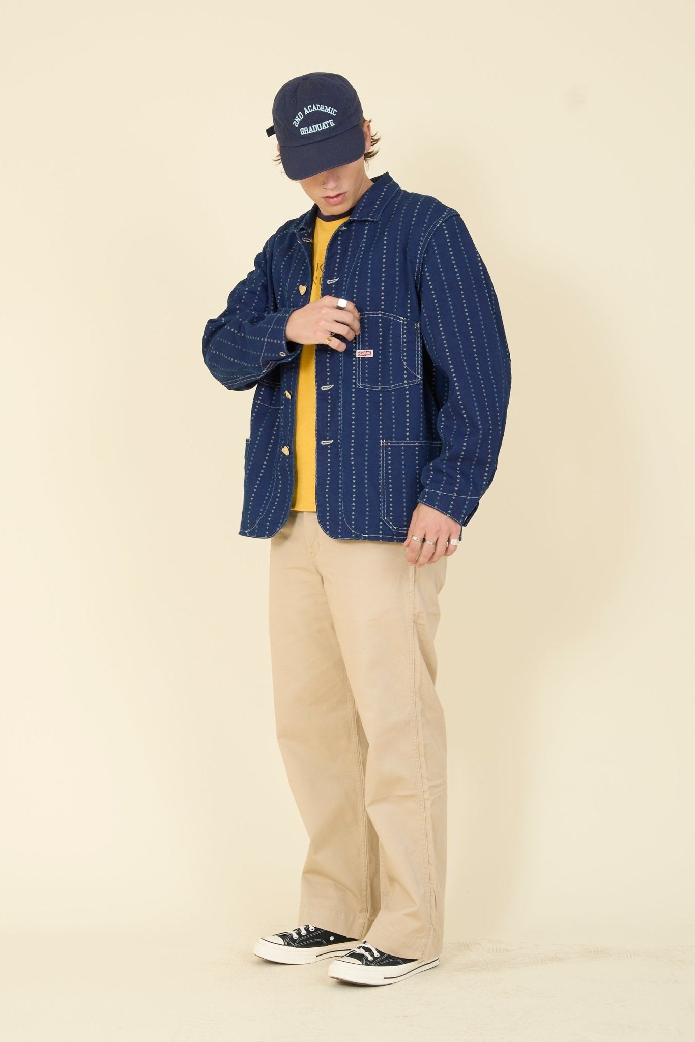 TCB Jeans "Cathartt" Chore Coat - Paw Stripe - TCB Jeans - URAHARA