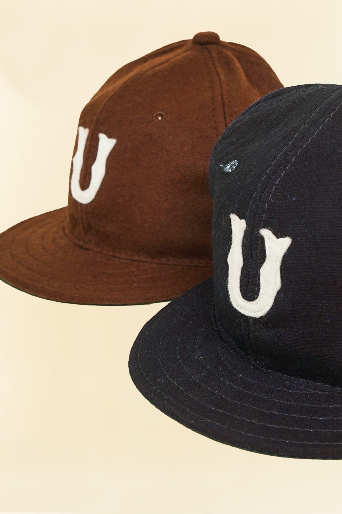 URAHARA x Troy O'Shea Early 1900's Baseball Cap - Japanese Indigo Cotton -URAHARA - URAHARA