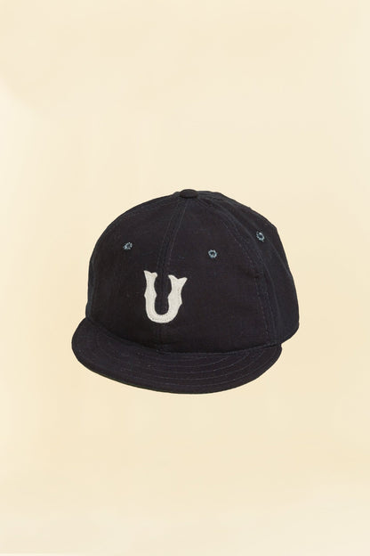 URAHARA x Troy O'Shea Early 1900's Baseball Cap - Japanese Indigo Cotton -URAHARA - URAHARA