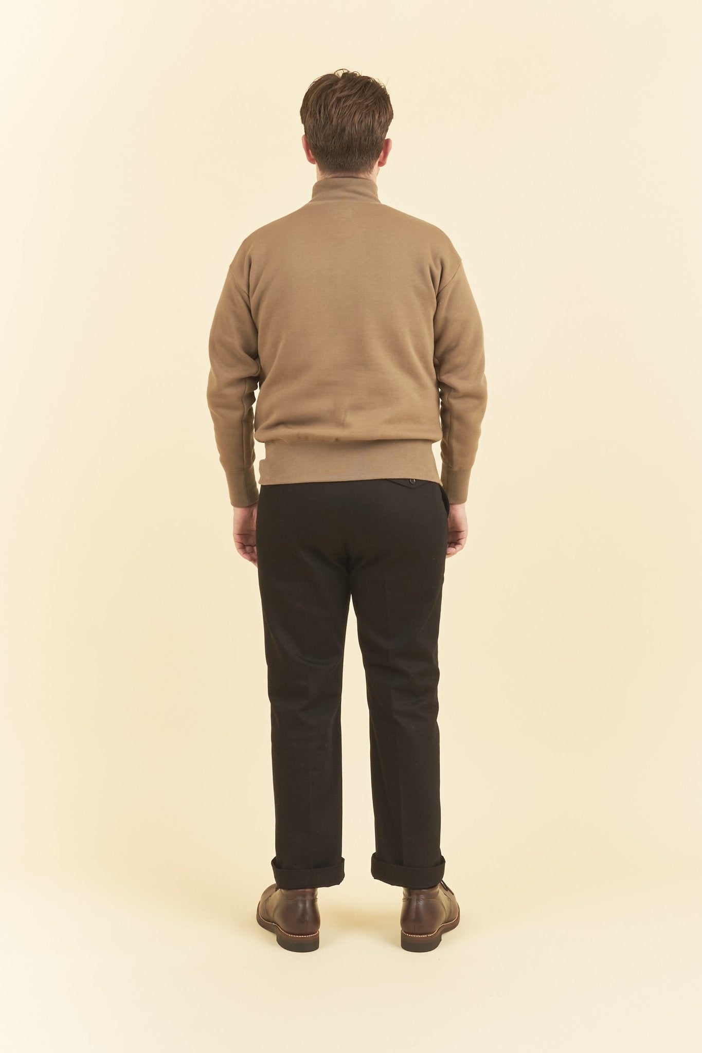 Addict Clothes ACVM Mockneck Sweatshirt - Sand -Addict Clothes - URAHARA