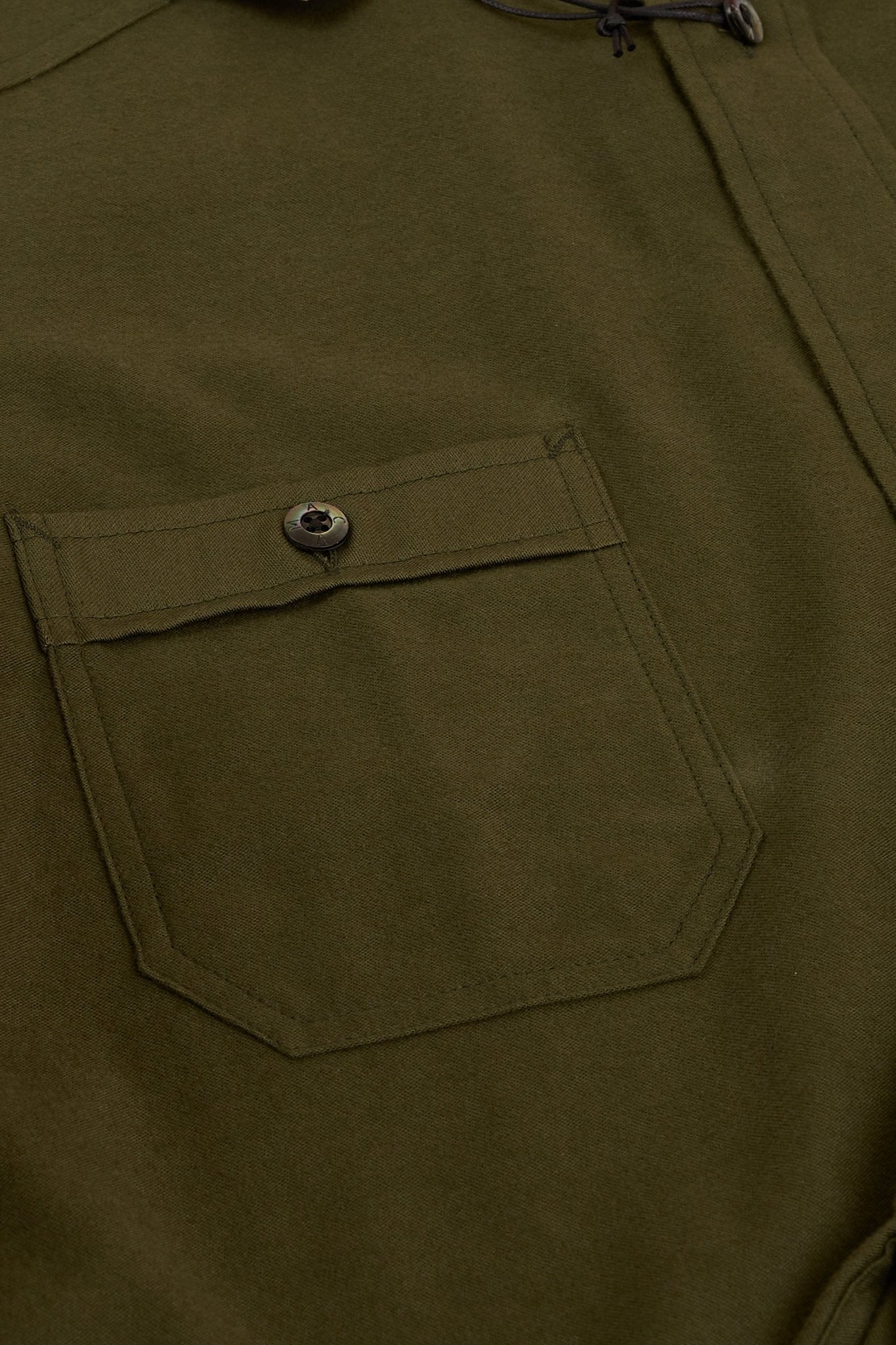 Addict Clothes ACVM Moleskin Shirt - Army Green -Addict Clothes - URAHARA