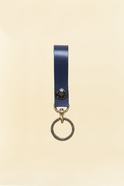 Addict Clothes Steerhide Key Holder - Dark Blue -Addict Clothes - URAHARA