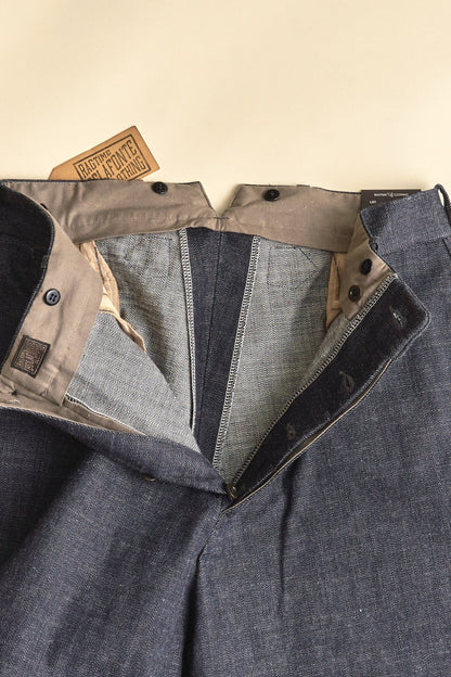 Belafonte Hi Back Trouser - Indigo Denim -Belafonte - URAHARA