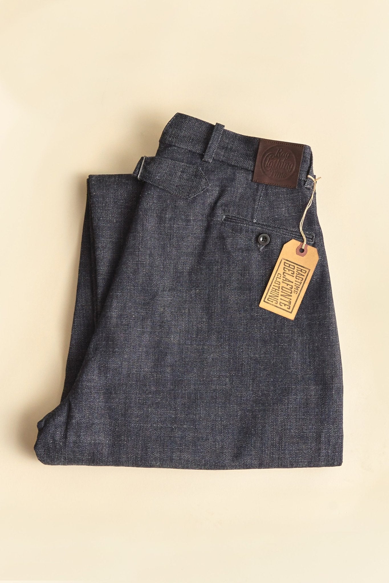 Belafonte Hi Back Trouser - Indigo Denim -Belafonte - URAHARA