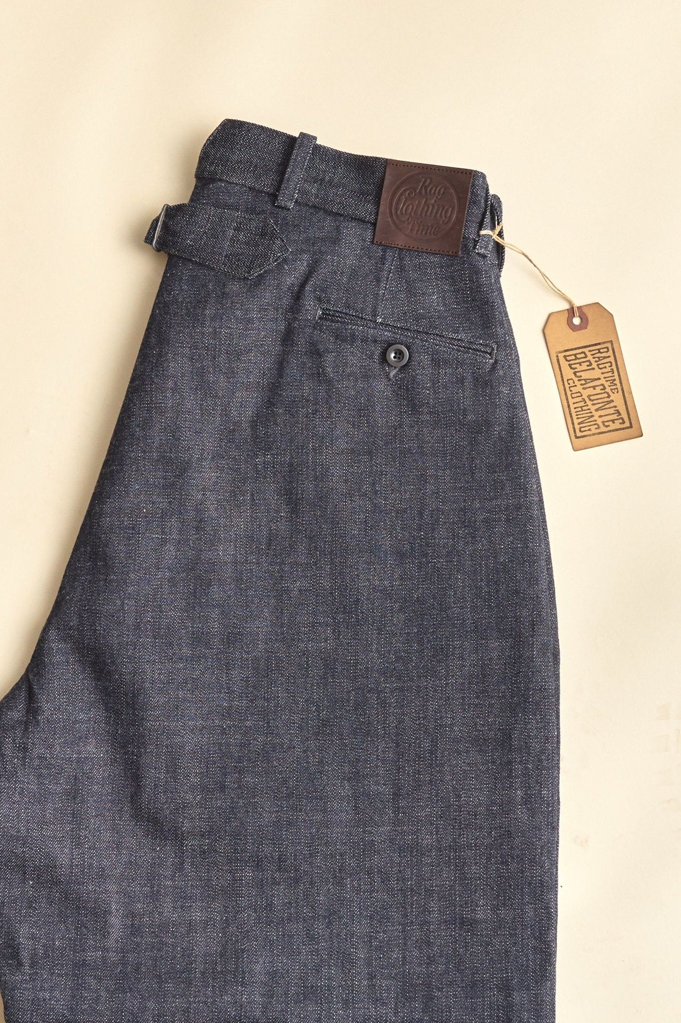 Belafonte Hi Back Trouser - Indigo Denim -Belafonte - URAHARA