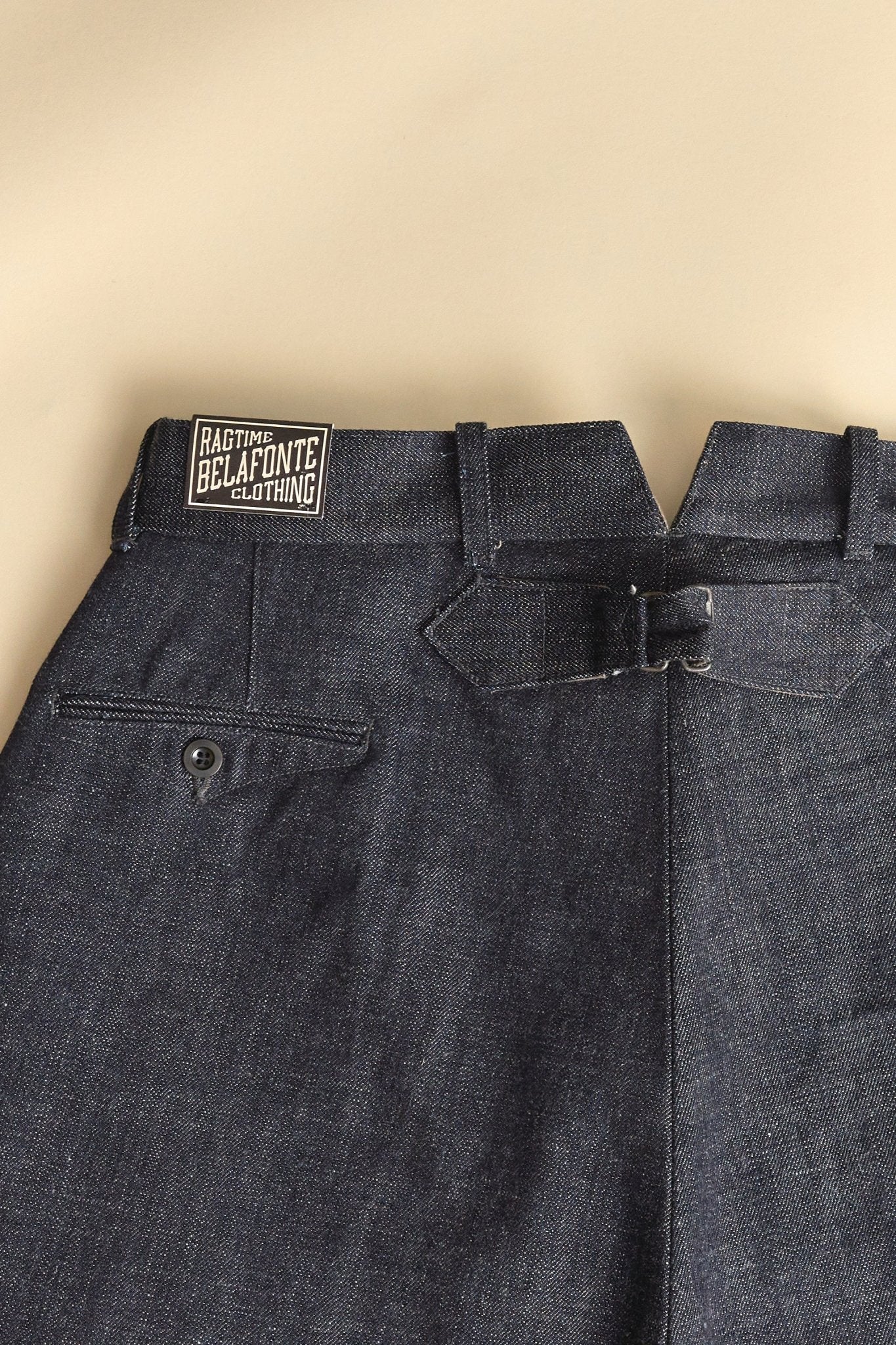 Belafonte Hi Back Trouser - Indigo Denim -Belafonte - URAHARA