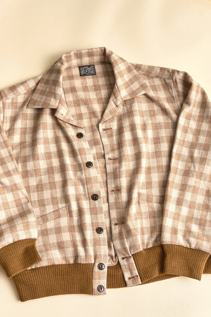 Belafonte Ragtime A1 Jacket - Beige Buffalo Check -Belafonte - URAHARA