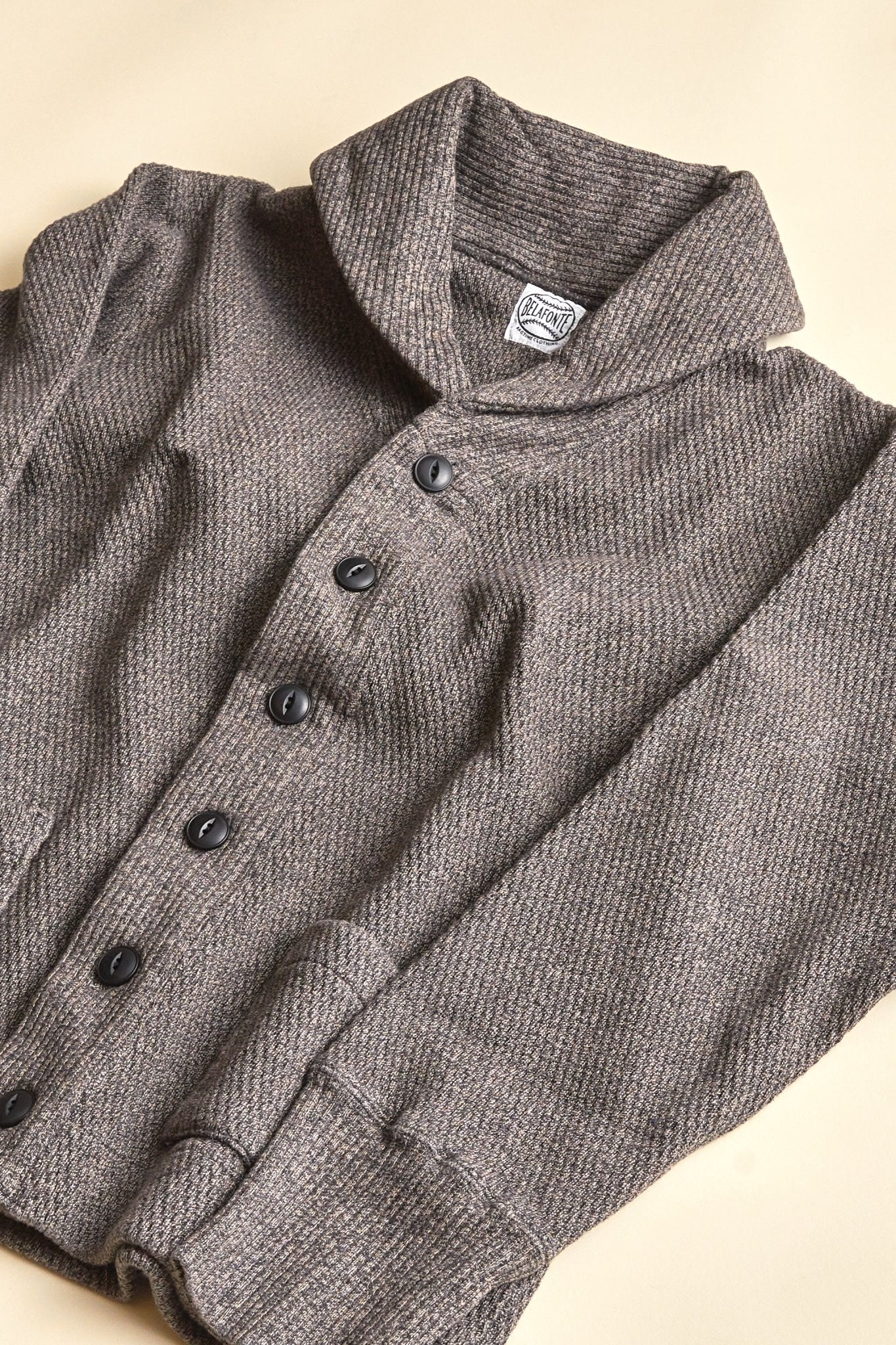 Belafonte Ragtime Bench Coat Super Heavy Thermal - Smoky Salt 'N' Pepper -Belafonte - URAHARA