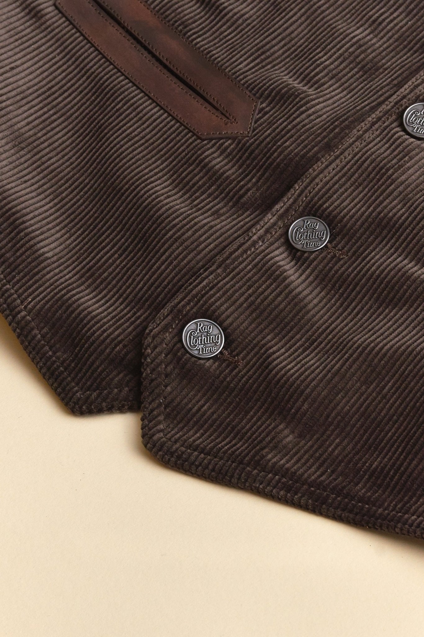 Belafonte Ragtime Civilian Deck Vest Corduroy - Brown -Belafonte - URAHARA