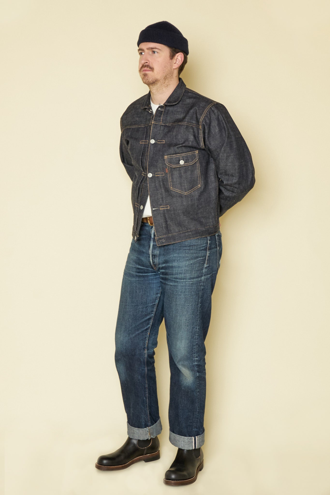 Belafonte Ragtime G506J Denim Jacket - Indigo -Belafonte - URAHARA