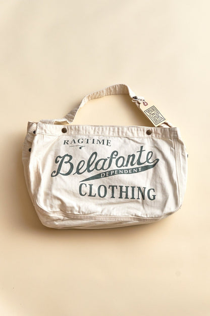 Belafonte Ragtime Newspaper Script Bag - Ivory -Belafonte - URAHARA