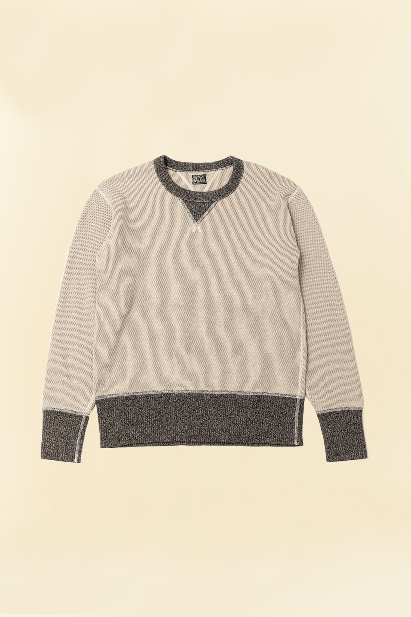 Belafonte Ragtime Super Heavy WV Thermal Sweatshirt - Smoky Ash Gray -Belafonte - URAHARA