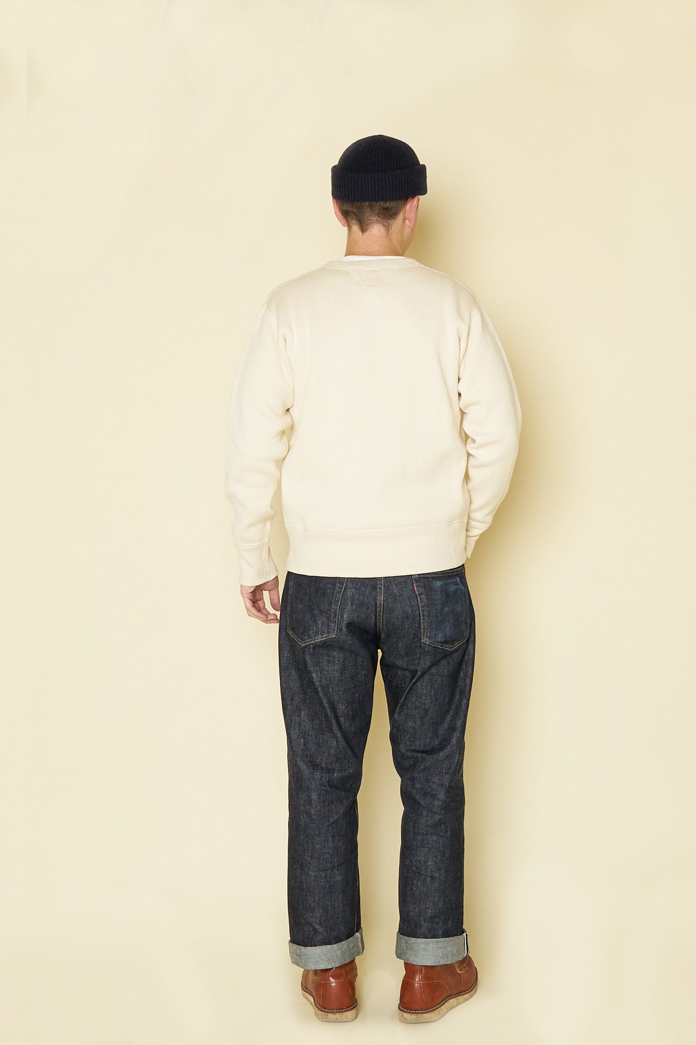 Belafonte Ragtime Super Heavy WV Thermal Sweatshirt - Soaping Ivory -Belafonte - URAHARA