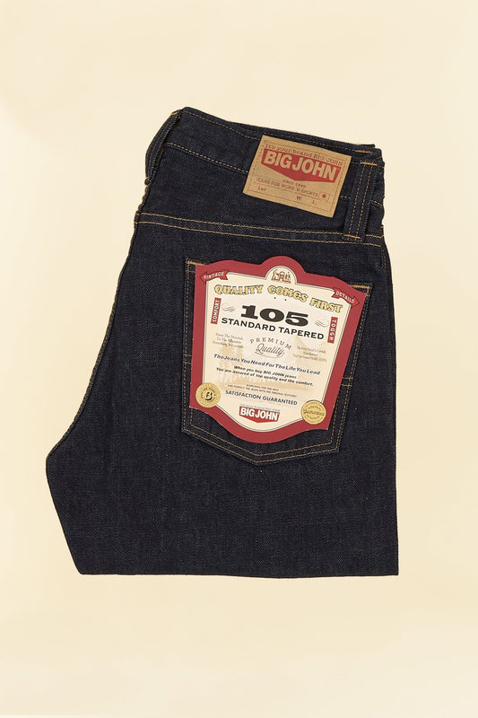 Big John 105 Standard Tapered Denim -Big John - URAHARA