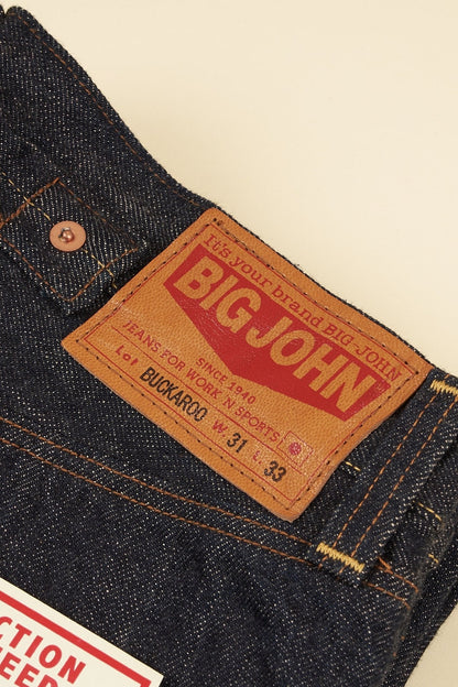 Big John Buckaroo Straight Selvedge Jeans - 14oz -Big John - URAHARA