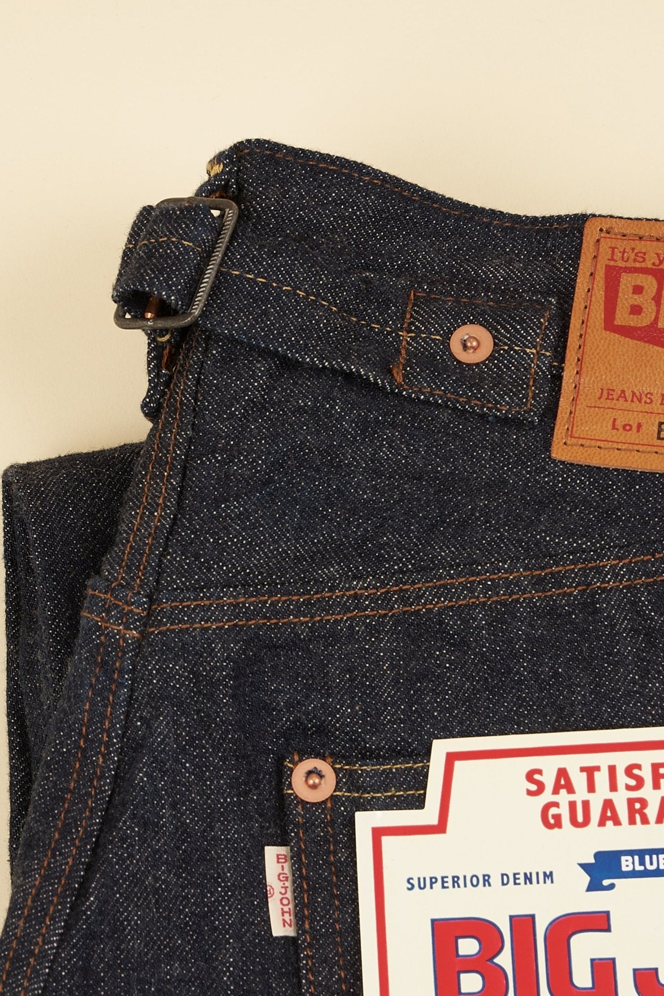 Big John Buckaroo Straight Selvedge Jeans - 14oz -Big John - URAHARA