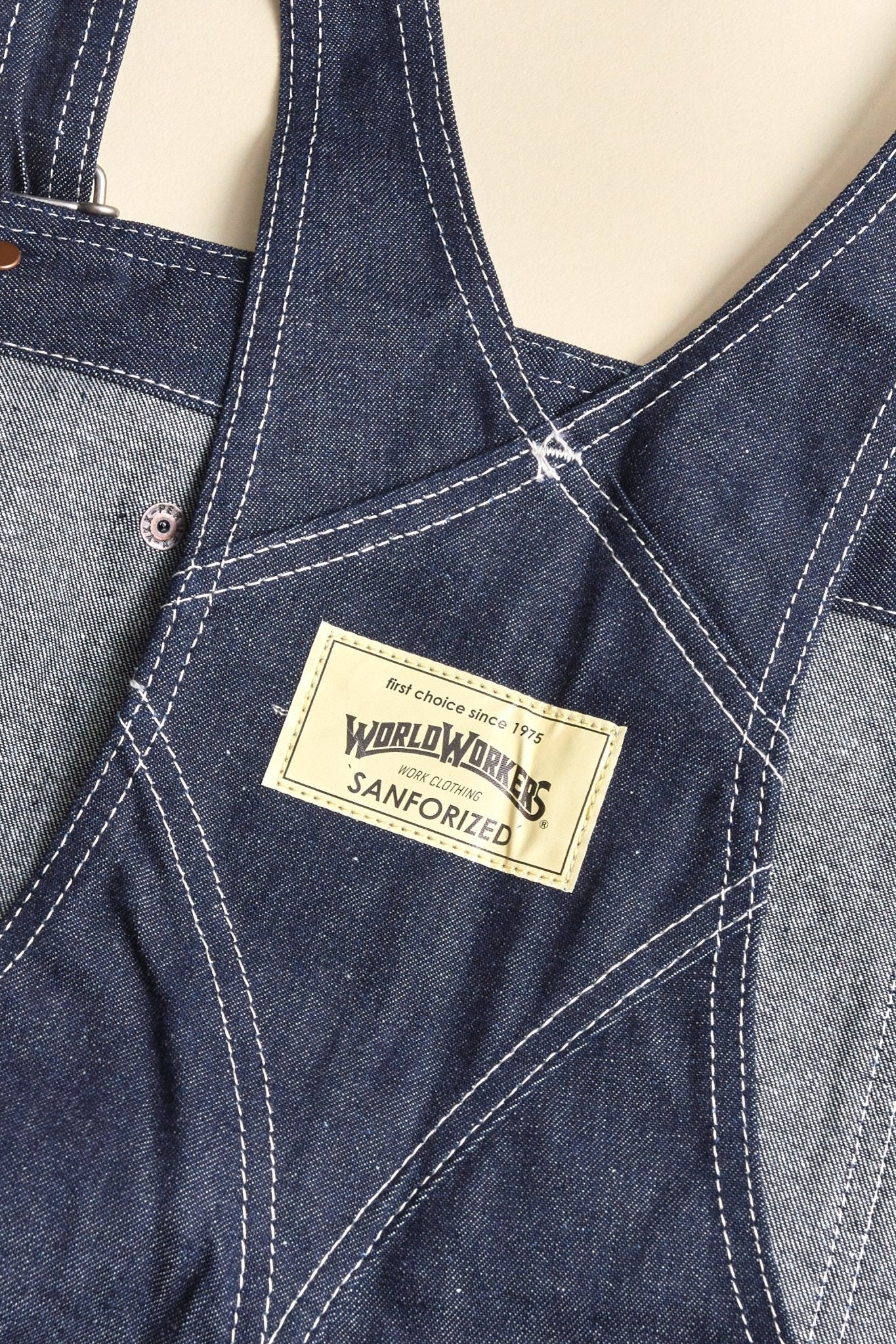 Big John World Workers Overall - Dry Indigo -Big John - URAHARA