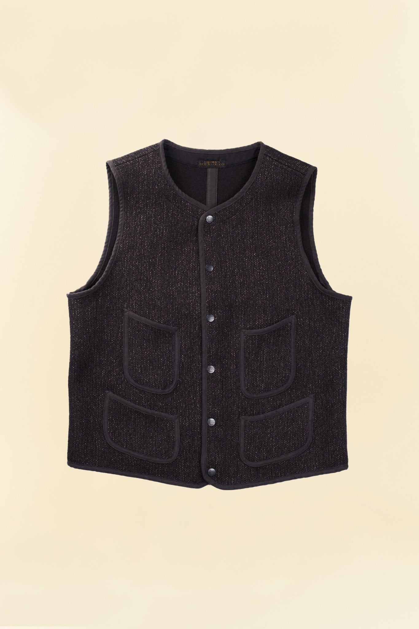 Brown's Beach Early Vest - Oxford Grey -Brown's Beach - URAHARA