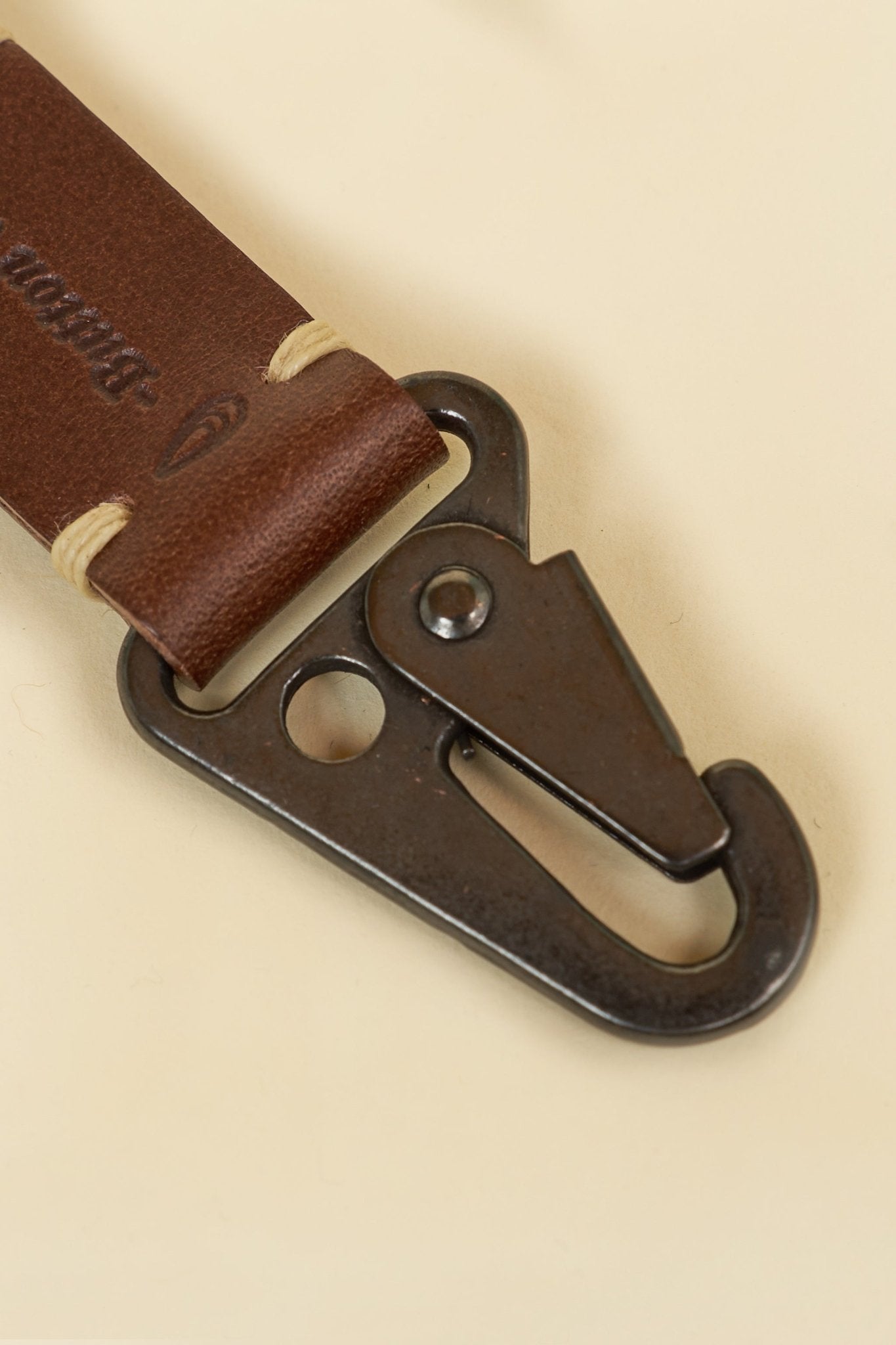 Button Works Black Line Military Spec Key Holder - Brown -Button Works - URAHARA