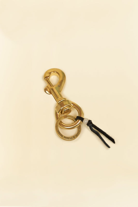 Button Works Brass Wear Key Holder - Brass -Button Works - URAHARA