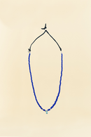 Button Works White Hearts Necklace & Bracelet - Blue -Button Works - URAHARA