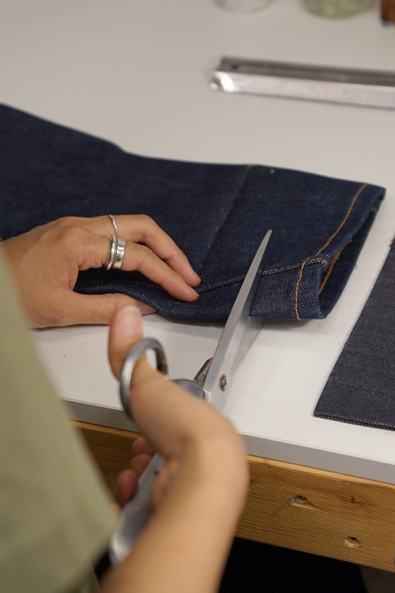 Chain Stitch Hemming Service -Denim Repair - URAHARA