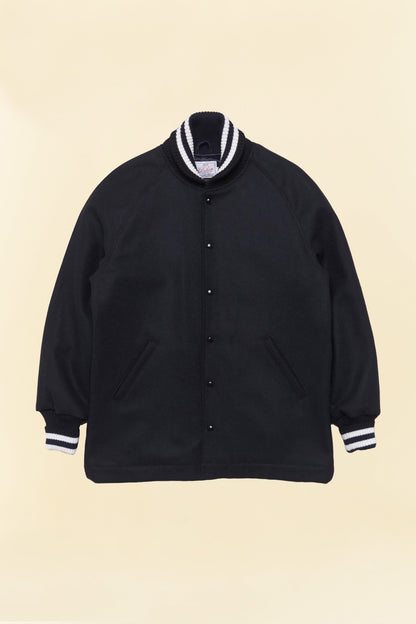 Dehen Car Coat - Black / Off White -Dehen - URAHARA