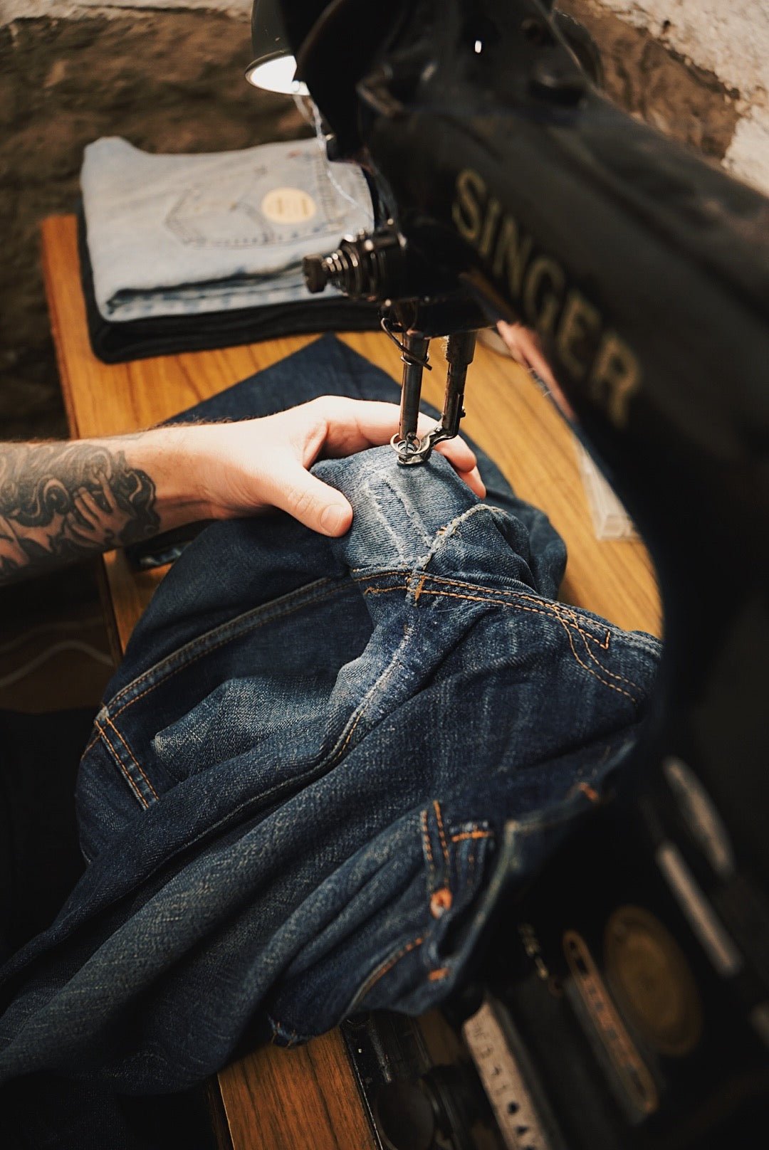 Denim Darning Service -Denim Repair - URAHARA