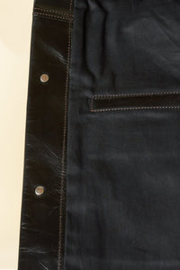Double Helix 'Gold Digger' Type 2 Horsehide Leather Jacket - Black -Double Helix - URAHARA