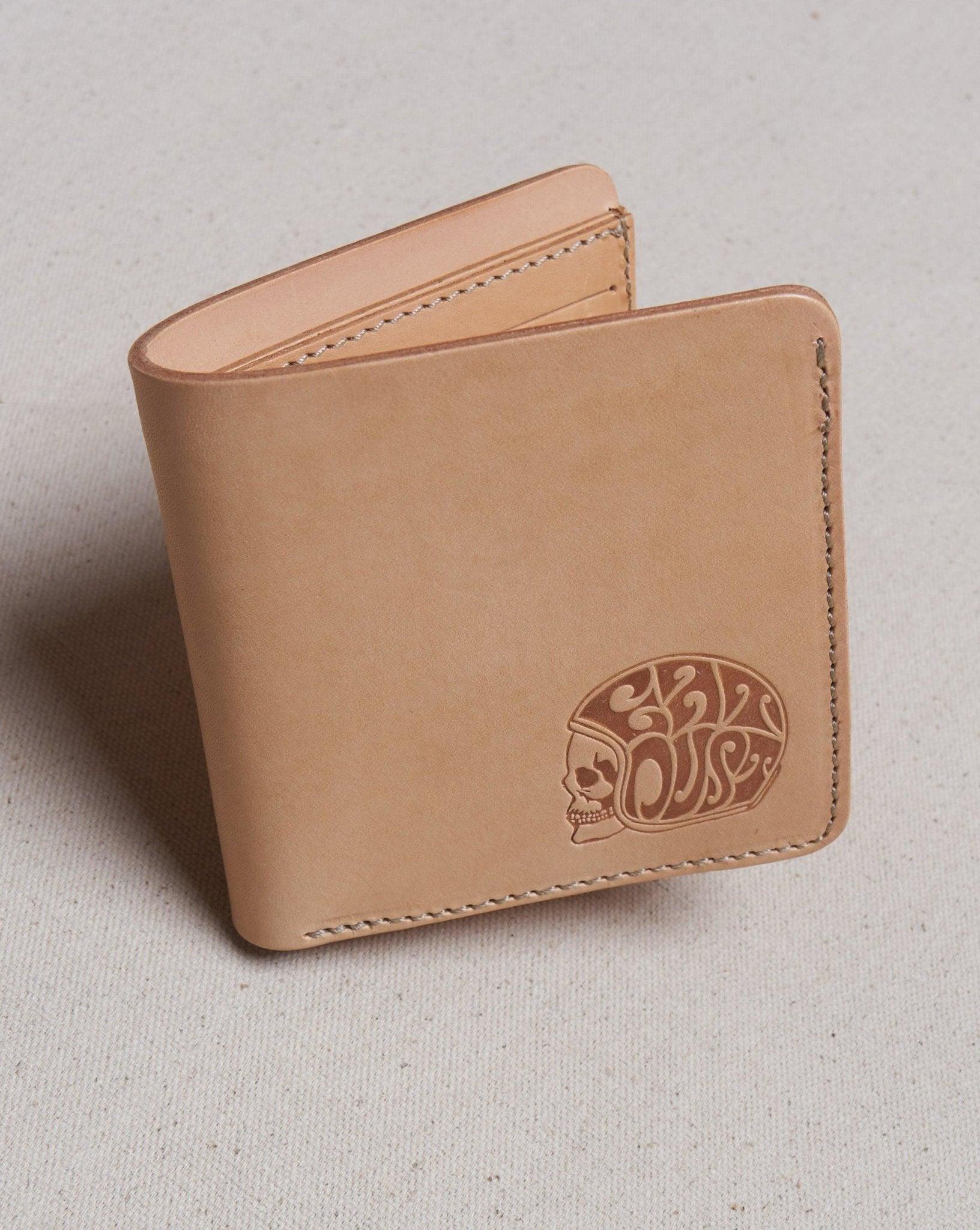 Eat Dust X Leather Fold Wallet -Eat Dust - URAHARA