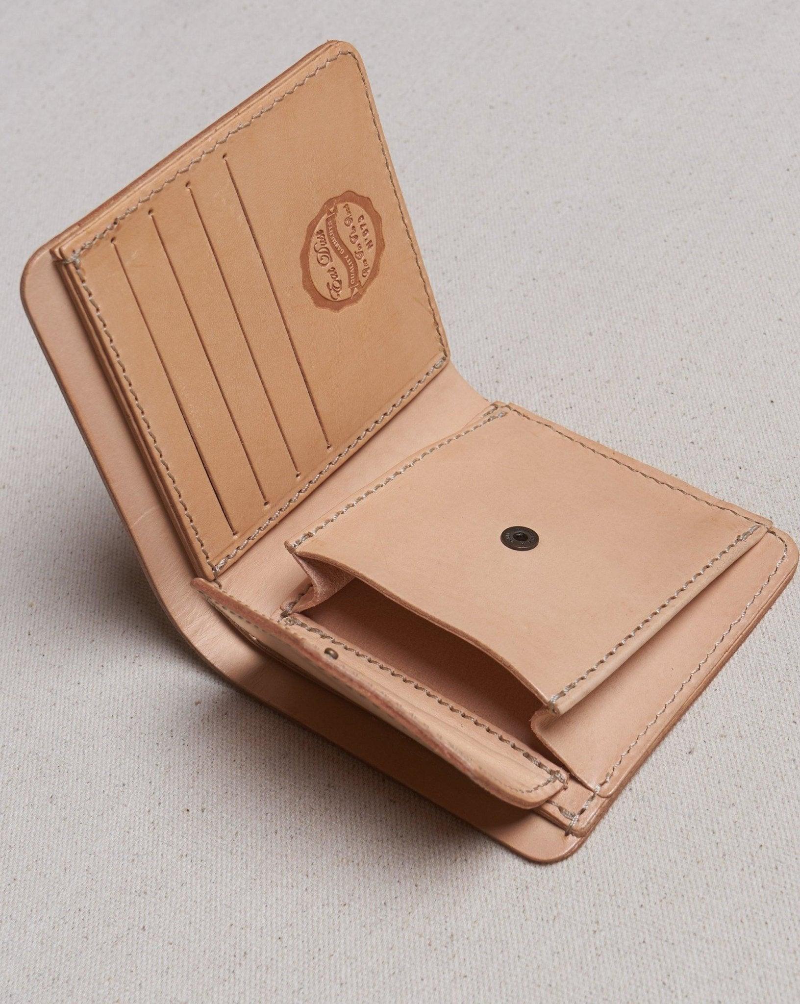 Eat Dust X Leather Fold Wallet -Eat Dust - URAHARA