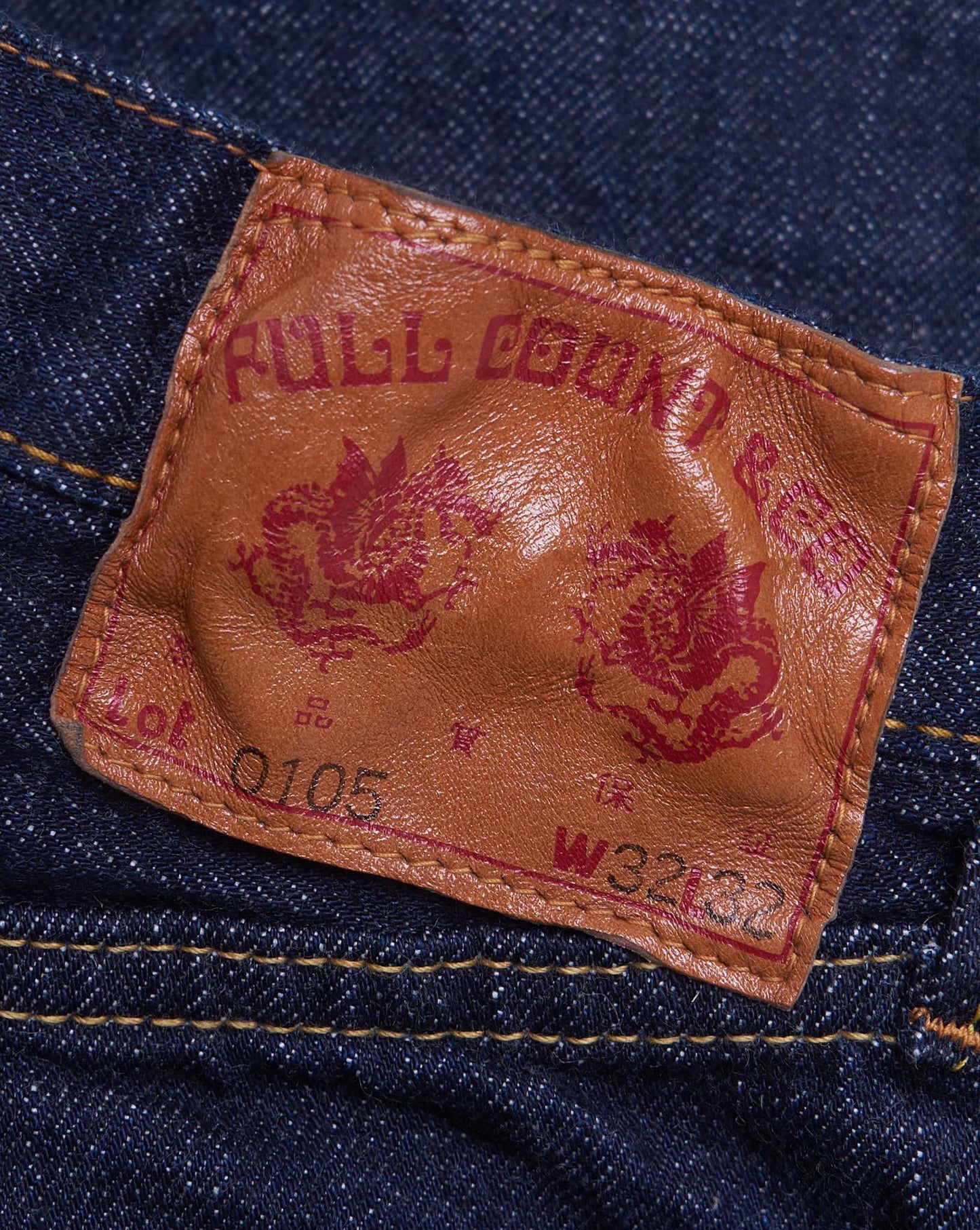 Fullcount 0105 Wide Selvedge Denim - 13.7oz -Fullcount - URAHARA