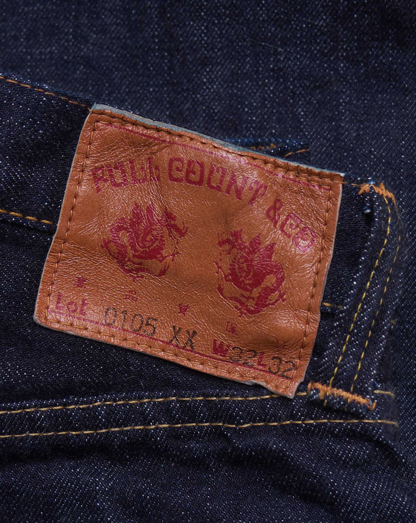 Fullcount 0105XX Wide Selvedge Denim - 15.5oz -Fullcount - URAHARA