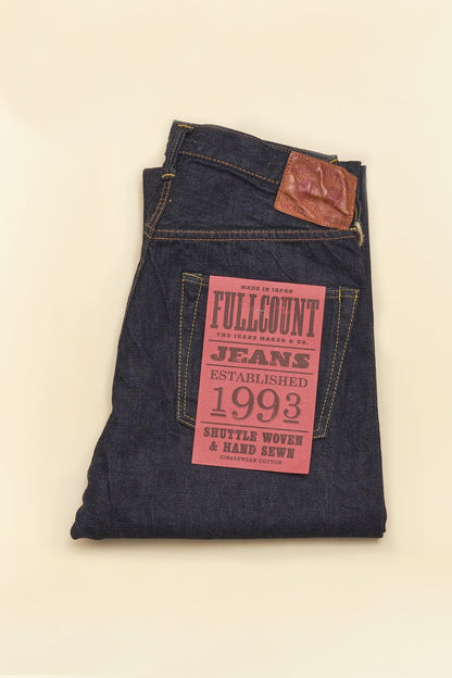 Fullcount 1101 Straight Selvedge Denim - 13.7oz -Fullcount - URAHARA