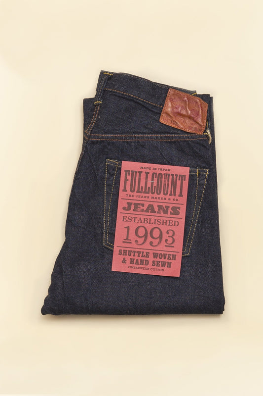 Fullcount 1101 Straight Selvedge Denim - 13.7oz -Fullcount - URAHARA