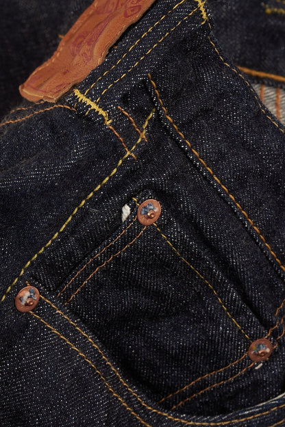 Fullcount 1101 Straight Selvedge Denim - 13.7oz -Fullcount - URAHARA