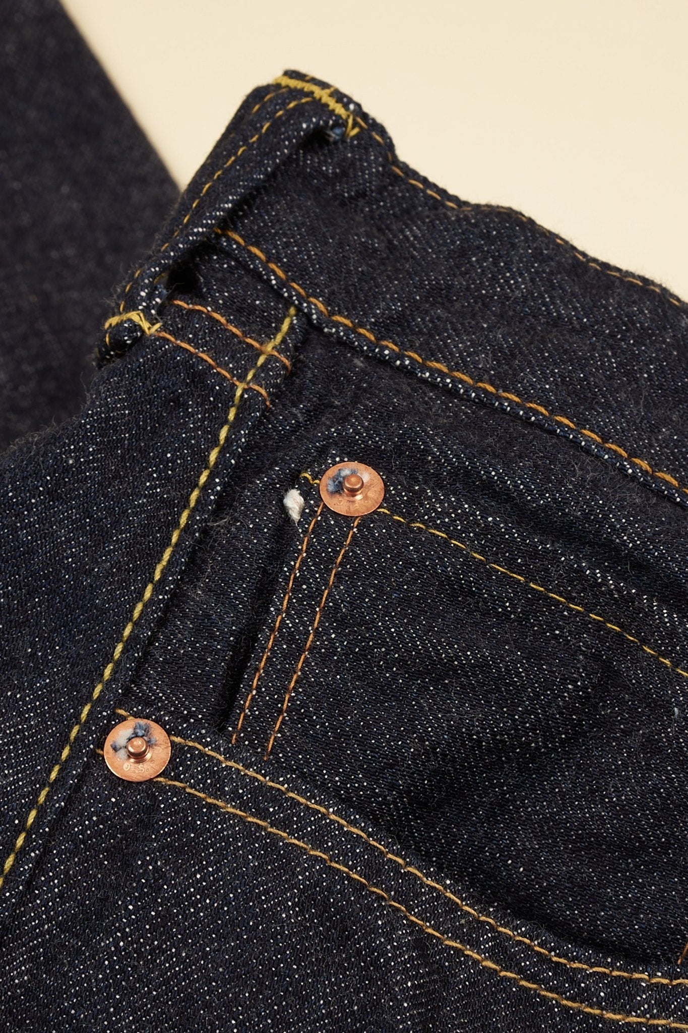 Fullcount 1101 Straight Selvedge Denim - 13.7oz -Fullcount - URAHARA