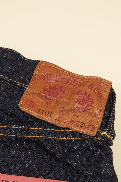 Fullcount 1101 Straight Selvedge Denim - 13.7oz -Fullcount - URAHARA