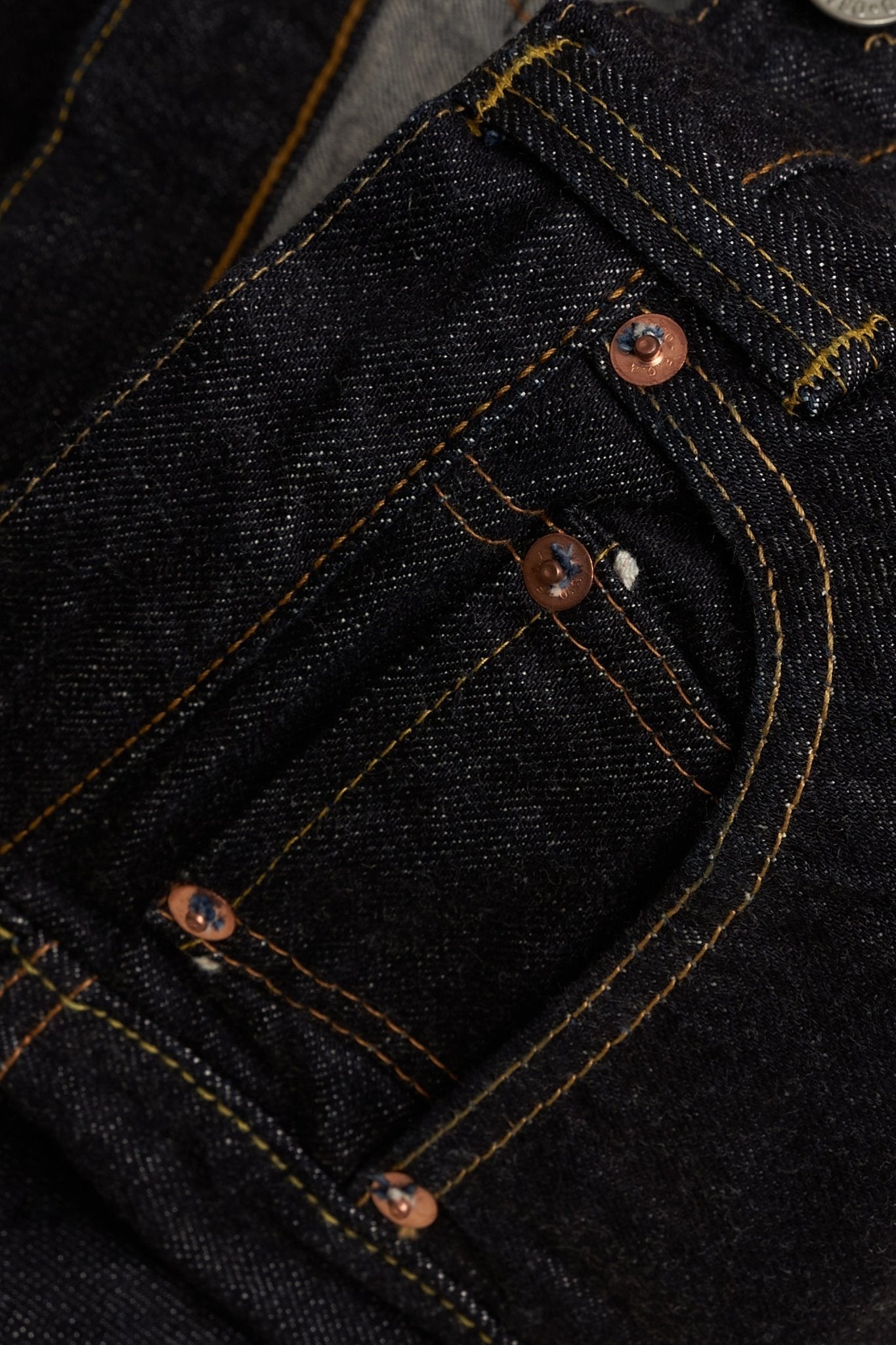 Fullcount 1101XX Straight Selvedge Denim - 15.5oz -Fullcount - URAHARA